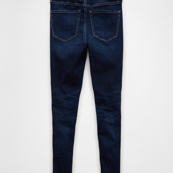 Women's Blue Skinny Jeans - Picture 4 of 4